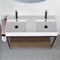 Modern Double Console Vanity, 43